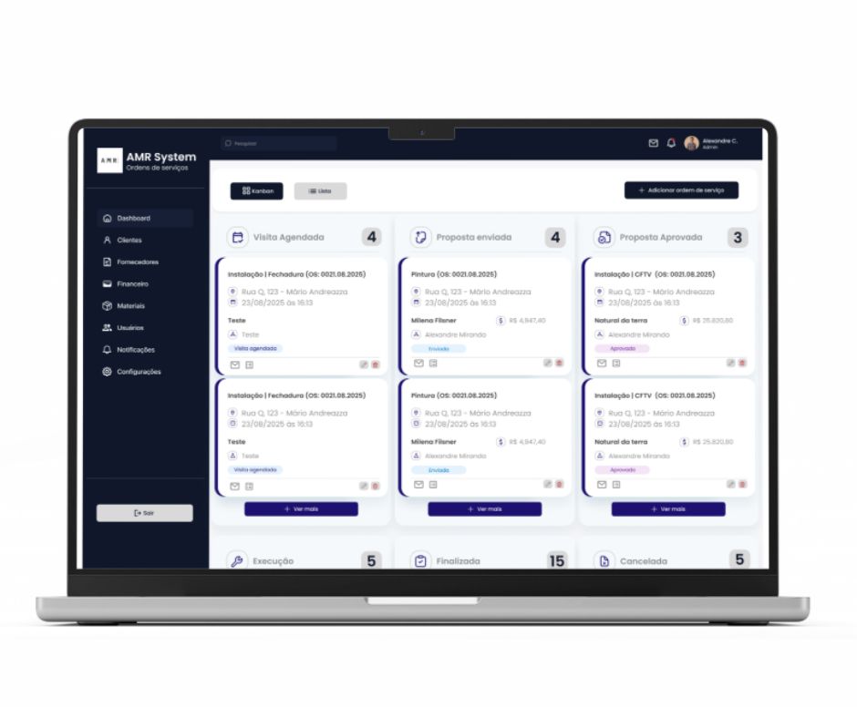 AMR Dashboard